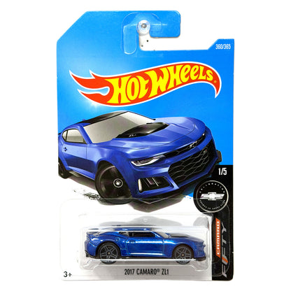 Hot Wheels Camaro Fifty 2017 Chevrolet Camaro ZL1 1:64 Diecast Blue