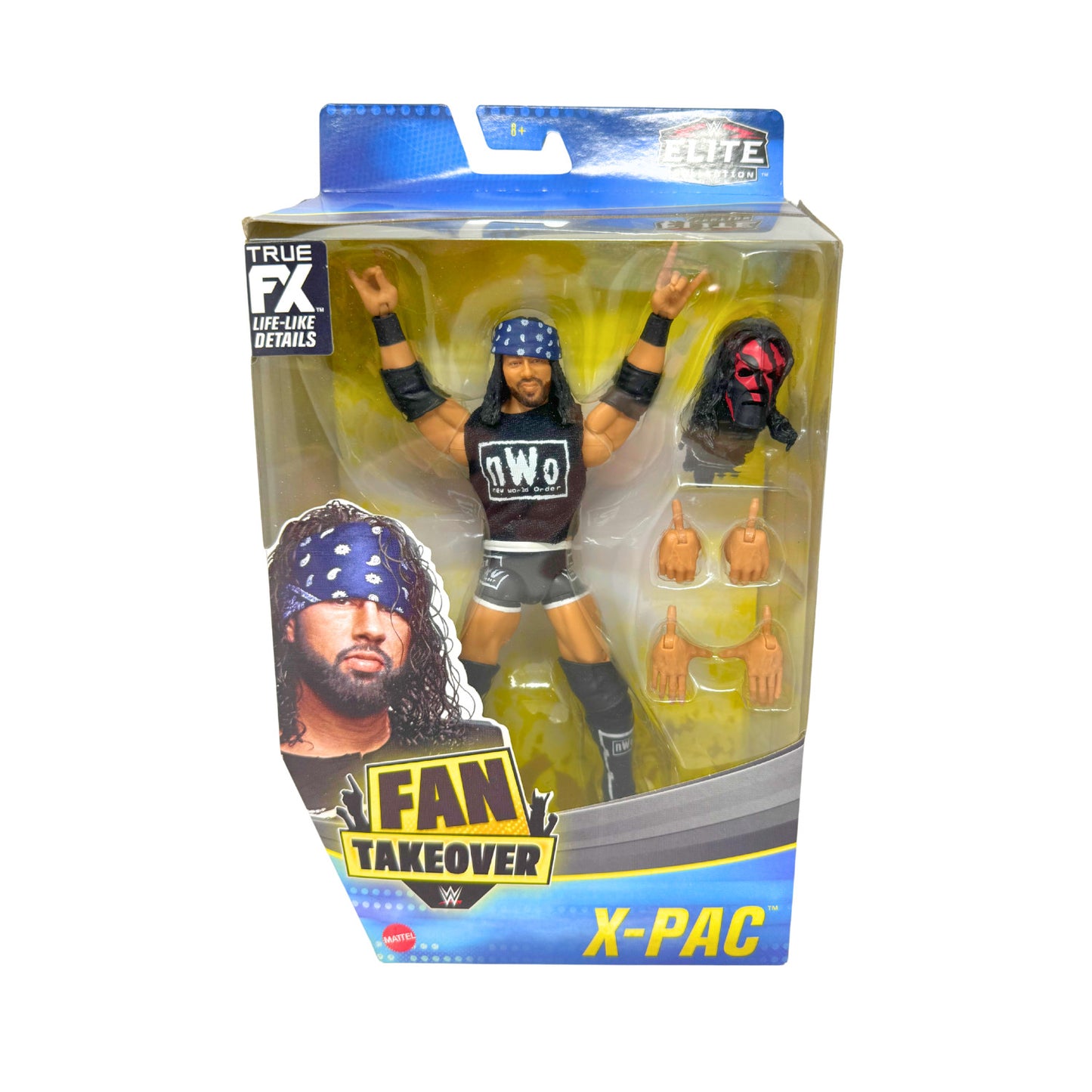 Mattel WWE Elite Collection Fan TakeOver X-Pac Action Figure