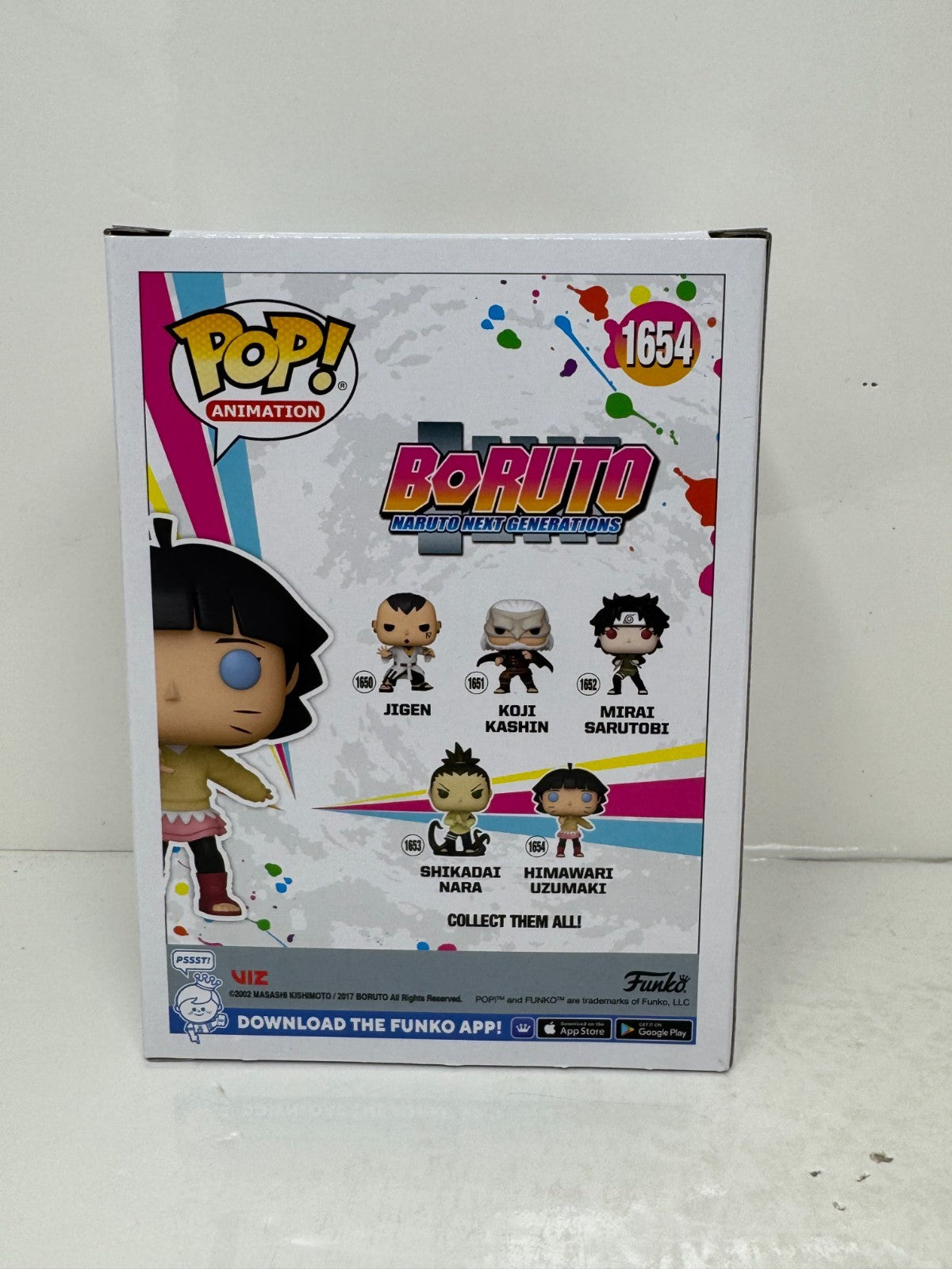 Funko Pop! Animation Boruto Himawari Uzumaki #1654 Limited Chase Vinyl Figure