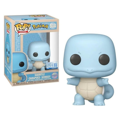 Funko Pop! Games Pokemon #504 Squirtle Soft Color Vinyl Figure