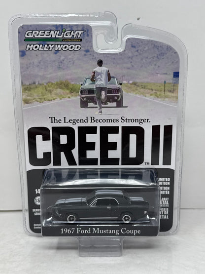 Greenlight Hollywood Creed II 1967 Ford Mustang Coupe 1:64 Diecast