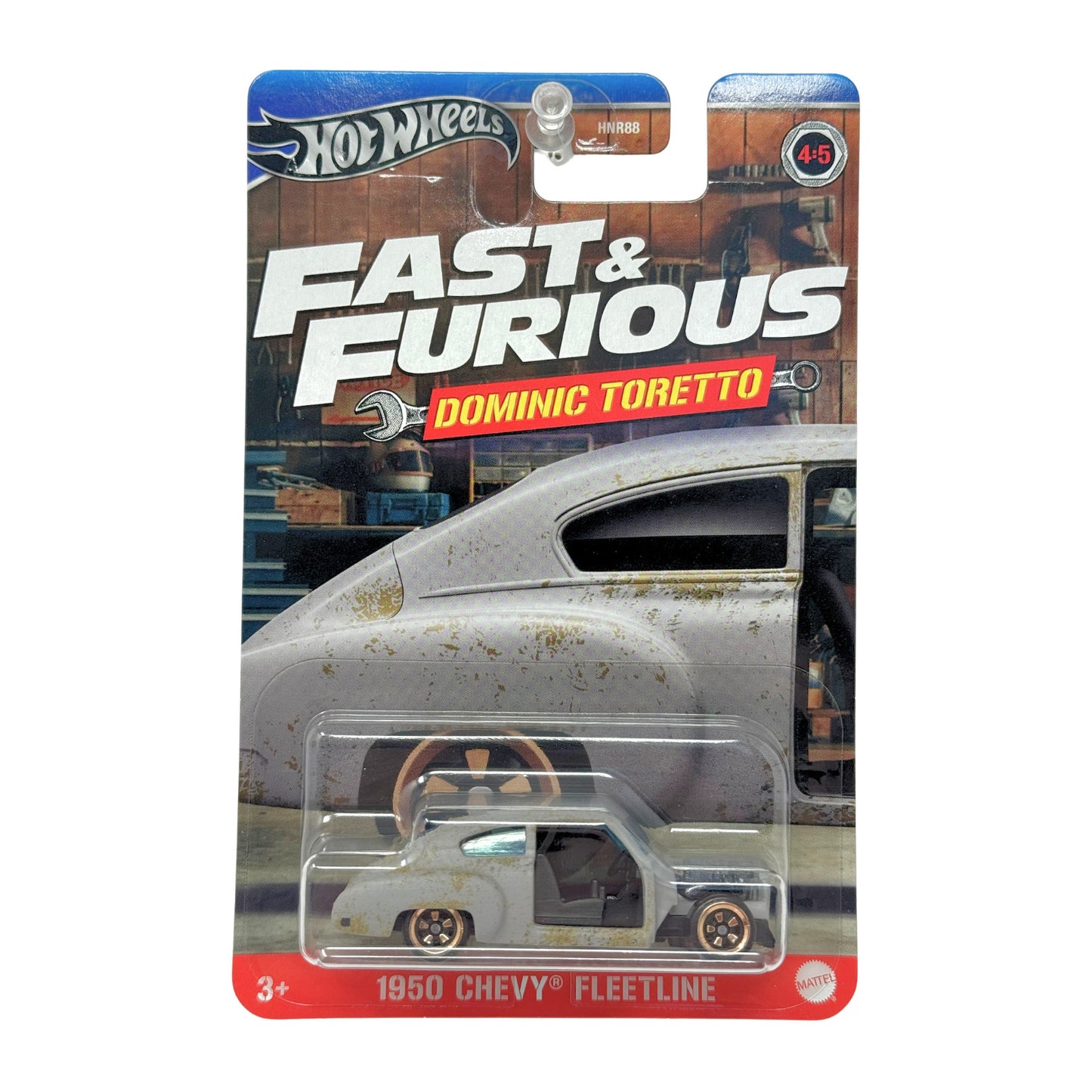 Hot Wheels Fast & Furious Dominic Toretto 1950 Chevy Fleetline 1:64 Diecast