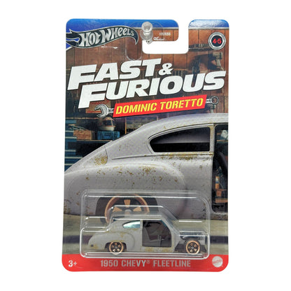 Hot Wheels Fast & Furious Dominic Toretto 1950 Chevy Fleetline 1:64 Diecast