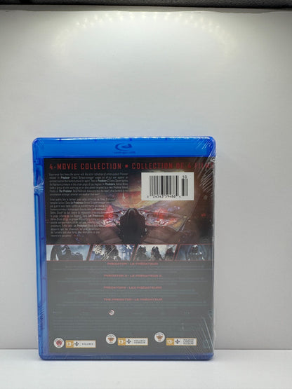Predator: 4 Movie Collection (Blu-ray) Action Sci-Fi New and Sealed!!!