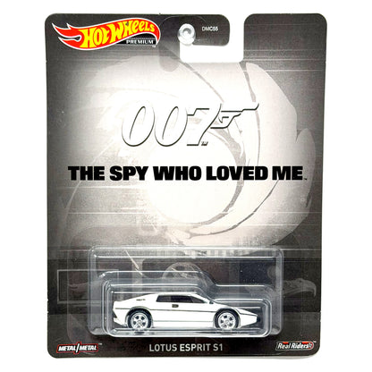 Hot Wheels Premium 007 James Bond Lotus Esprit S1 1:64 Real Riders