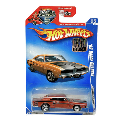 Hot Wheels Muscle Mania 1969 Dodge Charger 1:64 Diecast Factory Sealed
