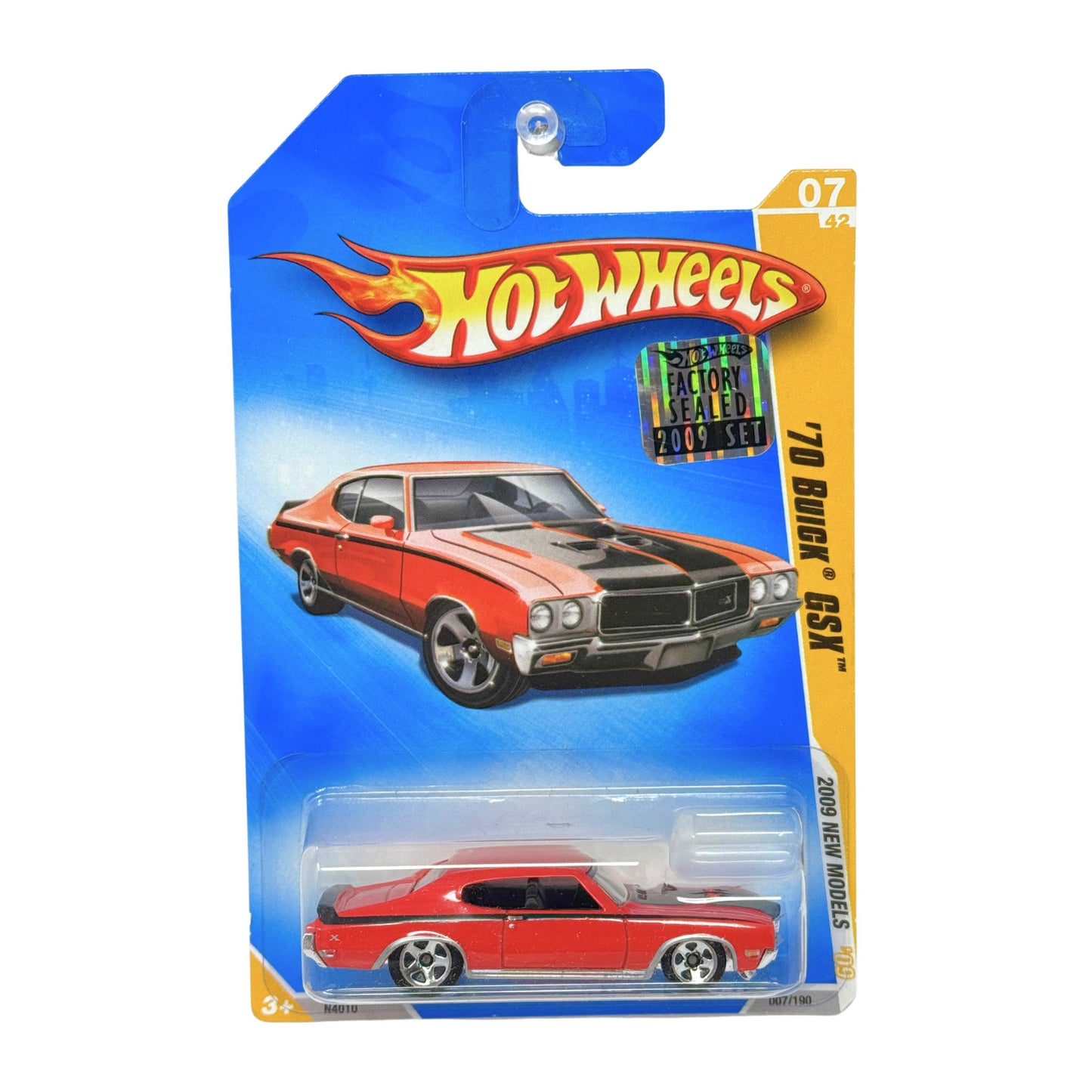 Hot Wheels 2009 New Models 1970 Buick GSX 1:64 Diecast Factory Sealed V2