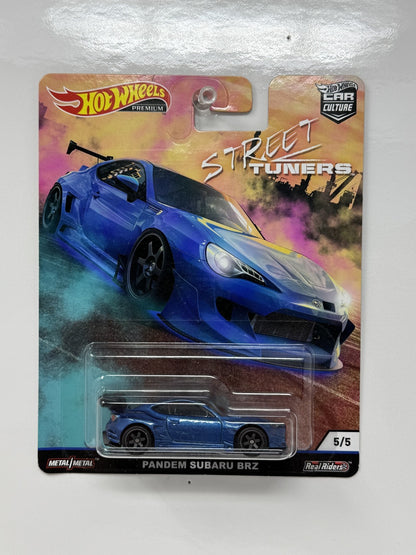 Hot Wheels Premium Street Tuners Subaru BRZ Pandem 1:64 Diecast Blue