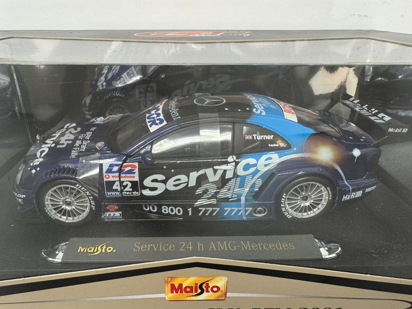 Maisto GT Racing Service 24 h AMG-Mercedes 1:18 Diecast