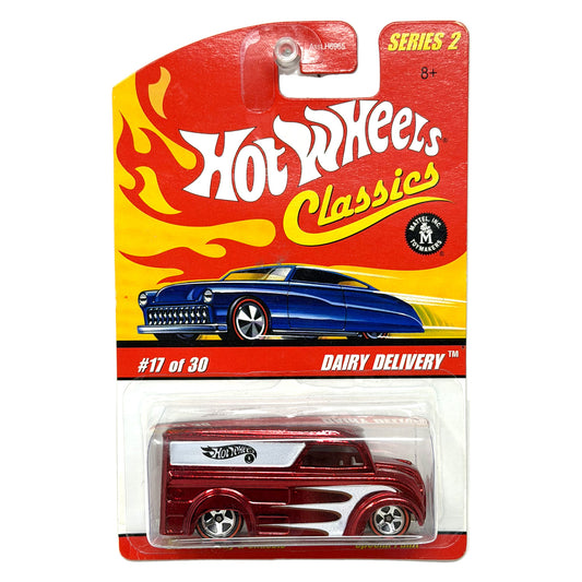 Hot Wheels Classics Series 2 Dairy Delivery Spectraflame 1:64 Diecast Red