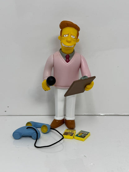 Simpsons World of Springfield Troy McClure Figure Playmates