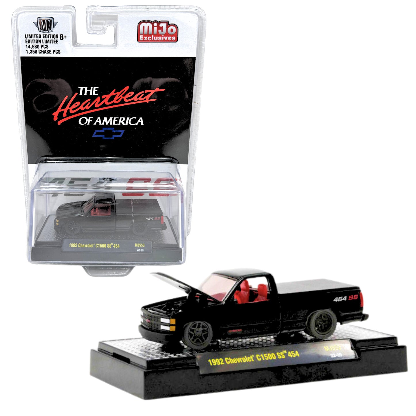 M2 Machines Heartbeat of America 1991 Chevrolet C1500 SS 454 1:64 Diecast