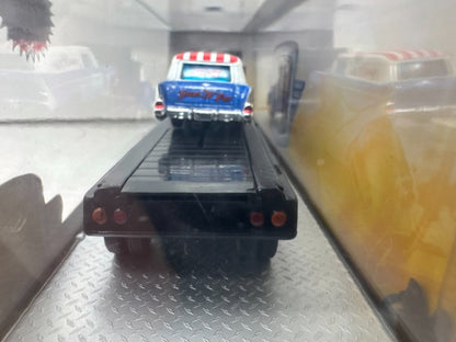 M2 Auto Haulers Chevy C-60 Truck & 1957 Chevy Sedan Delivery SEMA 1:64 Diecast