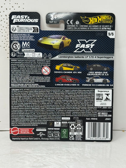 Hot Wheels Premium Fast & Furious Lamborghini Gallardo Superleggera 1:64 Diecast