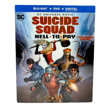 Suicide Squad: Hell to Pay (Blu-ray) Christian Slater DC Good Condition!!!