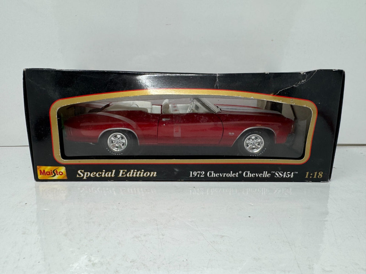 Maisto 1972 Chevrolet Chevelle SS454 Special Edition 1:18 Diecast