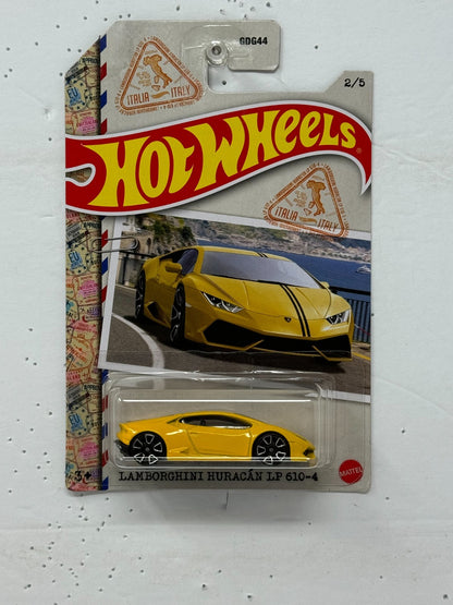 Hot Wheels World Class Racers Lamborghini Huracan LP610-4 1:64 Diecast