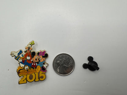 Jerry Leigh Disney 2015 Dated Fab 5 Trading Pin DC2S12