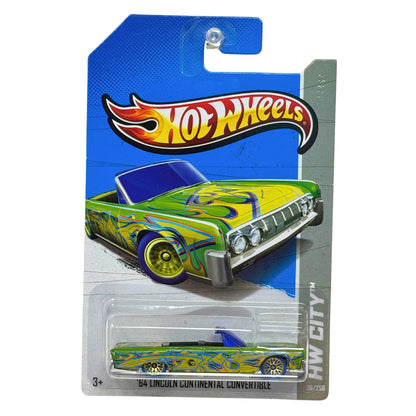 Hot Wheels Treasure Hunt City 1964 Lincoln Continental Convertible 1:64 Diecast