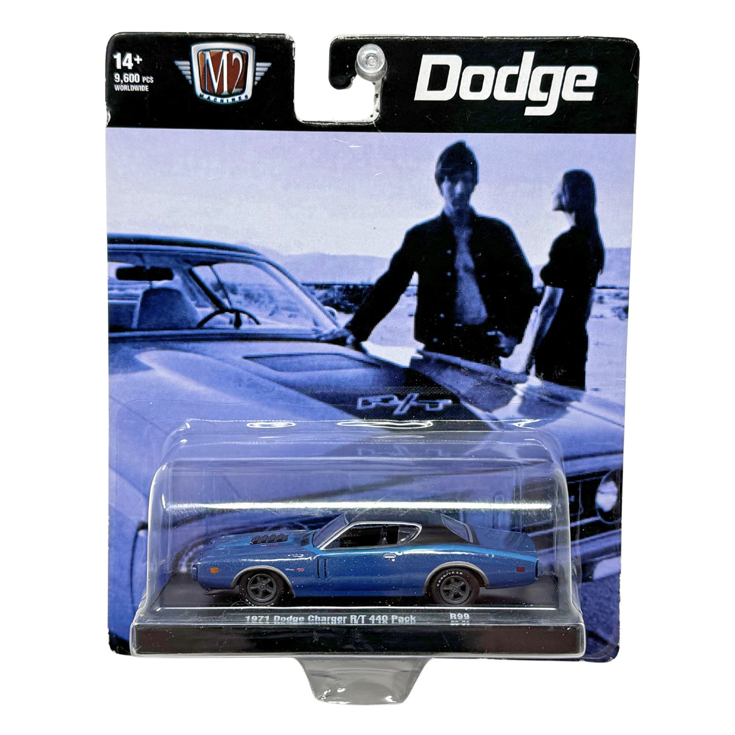M2 Machines 1971 Dodge Charger RT 440 Pack 1:64 Diecast