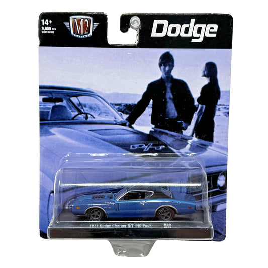M2 Machines 1971 Dodge Charger RT 440 Pack 1:64 Diecast