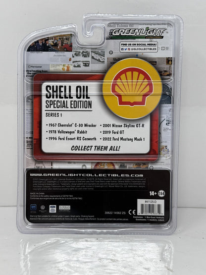 GreenLight Shell Oil Special Edition 2001 Nissan Skyline GT-R CHASE 1:64 Diecast