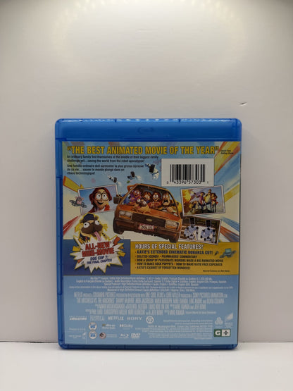 The Mitchells vs The Machines (Blu-ray) Animated Family Movie NO DVD
