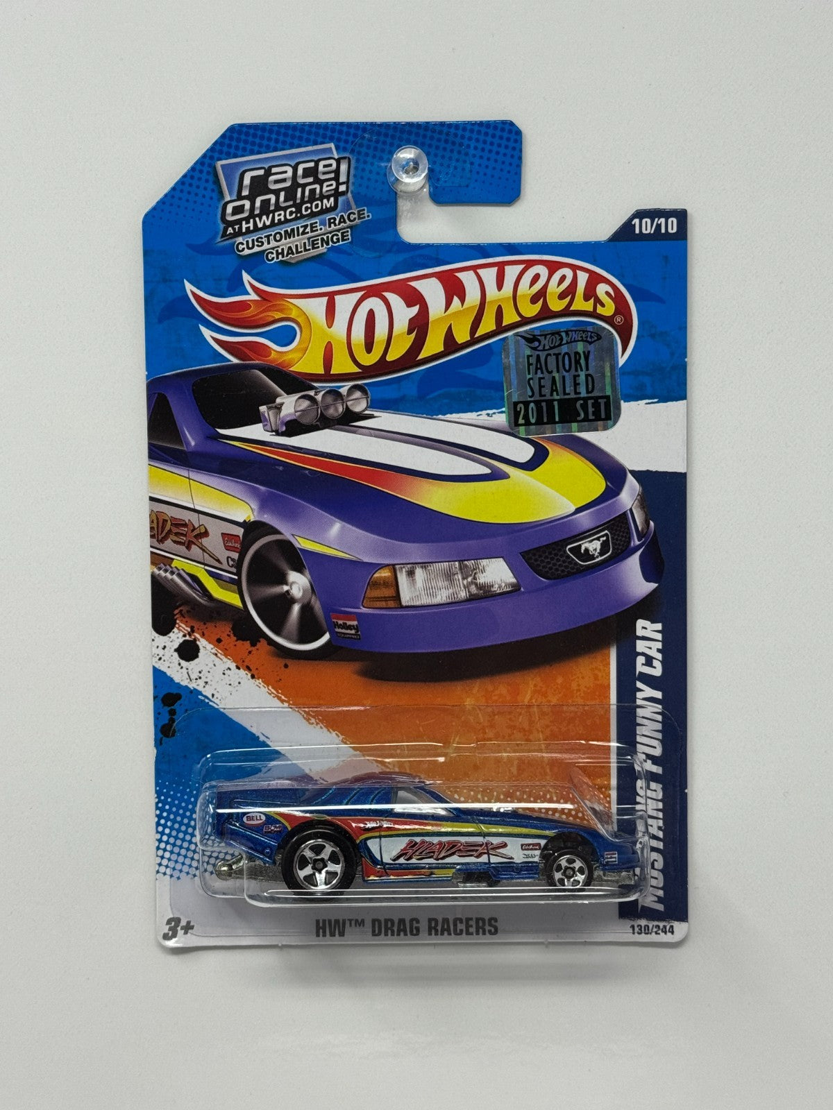 Hot Wheels Drag Racers Mustang Funny Car 1:64 Diecast Factory Sealed