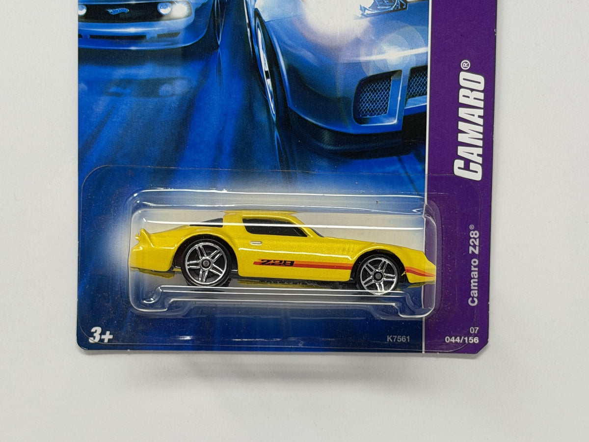Hot Wheels Chevrolet Camaro Z28 1:64 Diecast Yellow