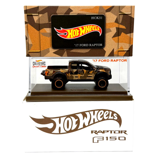 Hot Wheels 2020 RLC Red Line Club 2017 Ford Raptor F-150 1:64 Diecast 4385/25000
