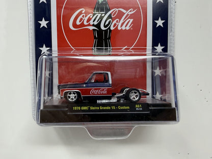 M2 Machines Coca-Cola 1976 GMC Sierra Grande 15 Custom 1:64 Diecast