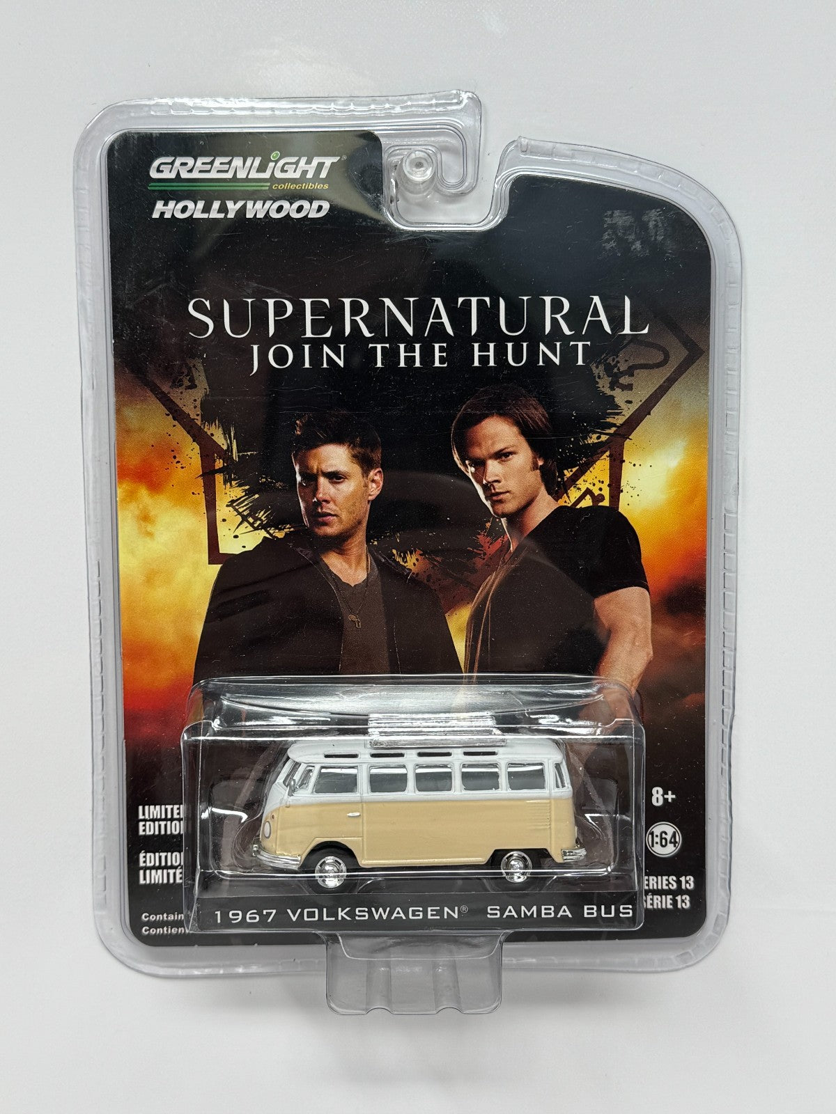 Greenlight Hollywood Supernatural 1967 Volkswagen Samba Bus 1:64 Diecast
