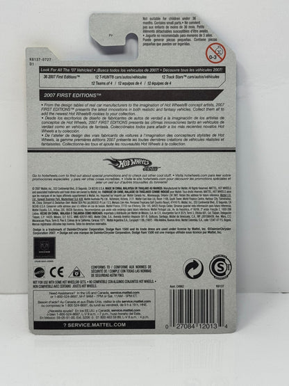 Hot Wheels 2007 First Editions Dodge Ram 1500 1:64 Diecast V2