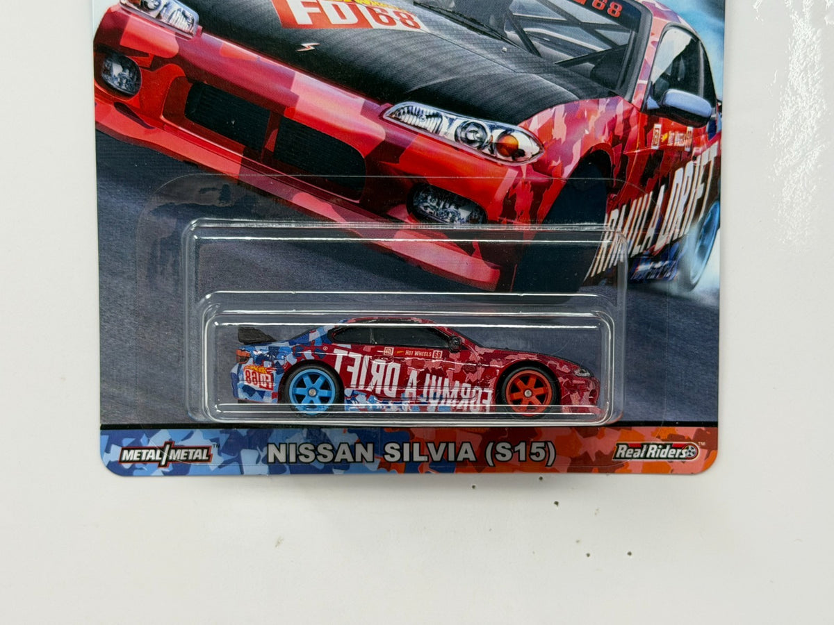 Hot Wheels Premium Formula Drift Nissan Silvia S15 1:64 Diecast