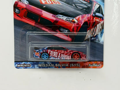 Hot Wheels Premium Formula Drift Nissan Silvia S15 1:64 Diecast