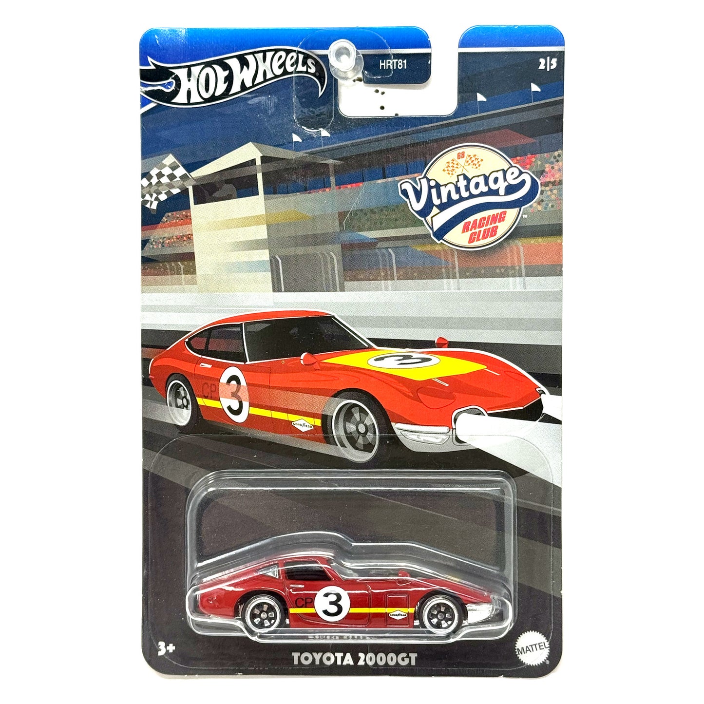 Hot Wheels Vintage Racing Club Toyota 2000GT 1:64 Diecast