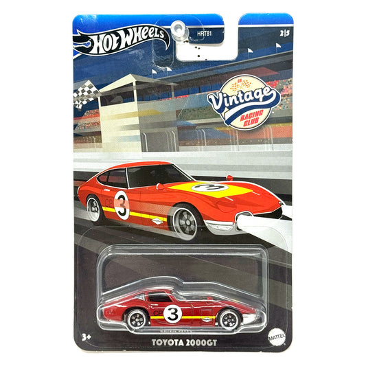 Hot Wheels Vintage Racing Club Toyota 2000GT 1:64 Diecast
