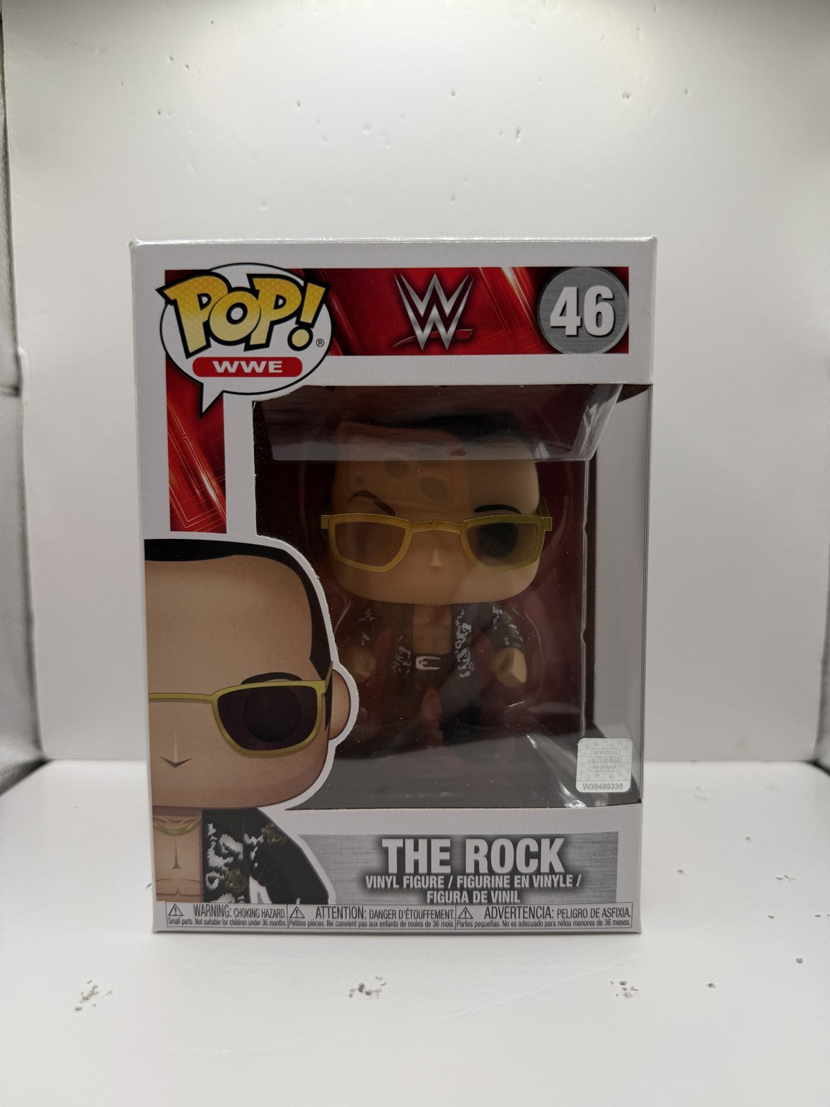 Funko Pop! WWE #46 The Rock Vinyl Figure