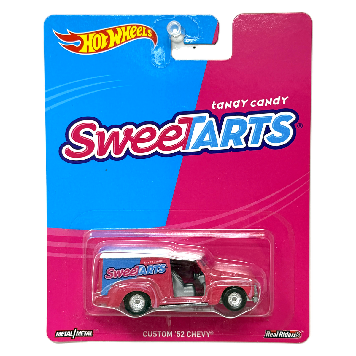 Hot Wheels SweeTARTS Custom 1952 Chevy 1:64 Diecast Real Riders