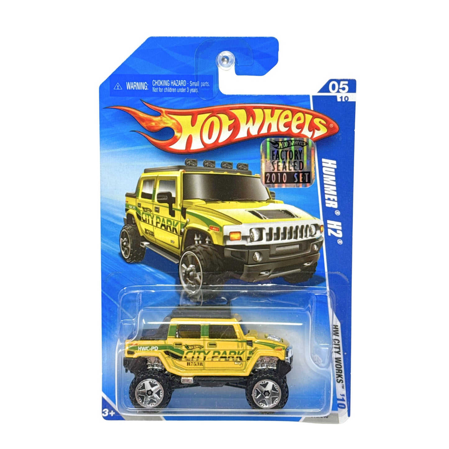 Hot Wheels City Works Hummer H2 1:64 Diecast Factory Sealed V1