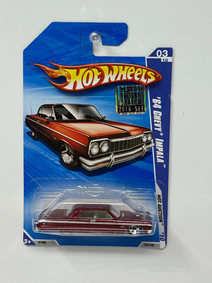Hot Wheels Hot Auction 1964 Chevy Impala 1:64 Diecast Factory Sealed BFGoodrich