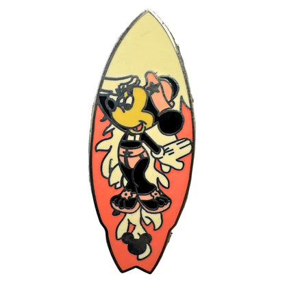DLR Disney Minnie Mouse Surfboard Cast Lanyard Series Trading Pin DC2S2