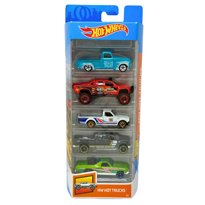 Hot Wheels HW Hot Trucks 5-Pack Gift Set 1:64 Diecast