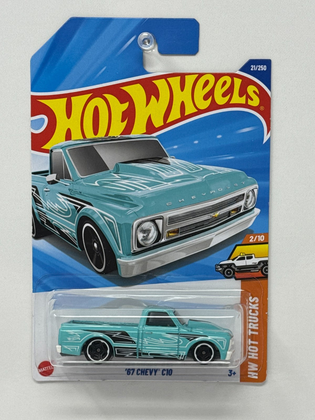 Hot Wheels HW Hot Trucks 1967 Chevy C10 1:64 Diecast