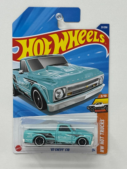 Hot Wheels HW Hot Trucks 1967 Chevy C10 1:64 Diecast