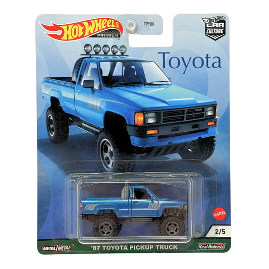 Hot Wheels Premium 1987 Toyota Pickup Truck 1:64 Diecast