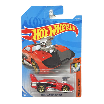 Hot Wheels Muscle Mania Dodge Charger Daytona 1:64 Diecast Red