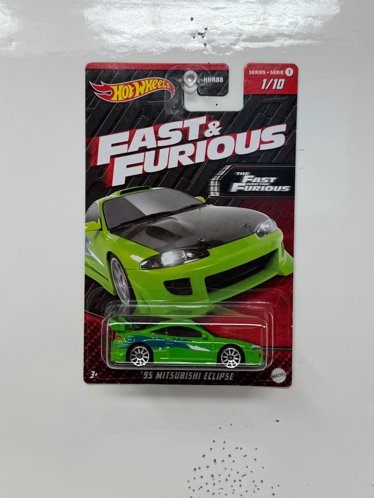 Hot Wheels Fast & Furious 1995 Mitsubishi Eclipse 1:64 Diecast