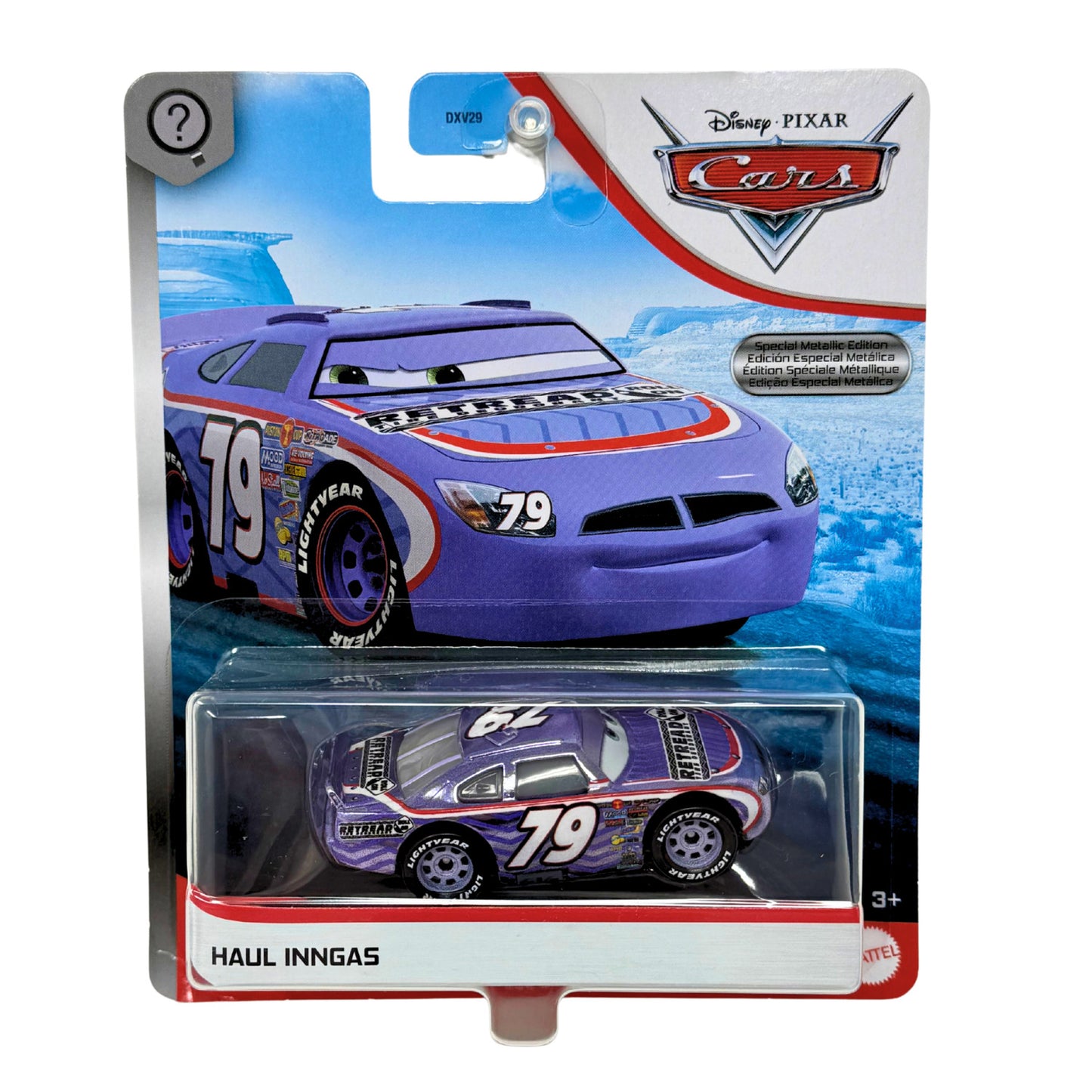 Disney Pixar Cars Haul Inngas #79 Retread Special Metallic Edition 1:55 Diecast
