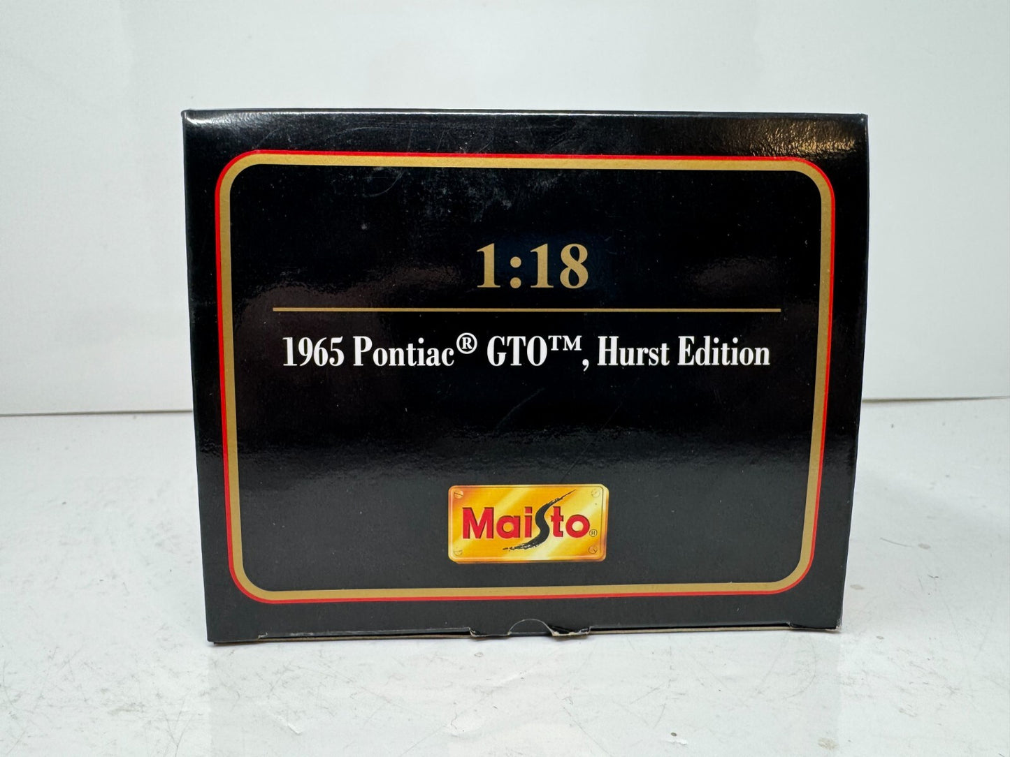 Maisto 1965 Pontiac GTO Hurst Edition Convertible Special Edition 1:18 Diecast